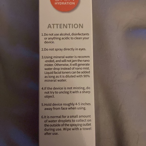 NIB Beauty Society Nano Mist Sprayer - Picture 3 of 7